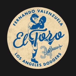 Fernando Valenzuela 2 by Buck Tee T-Shirt