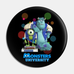 Mike and Sulley Monsters University Pin