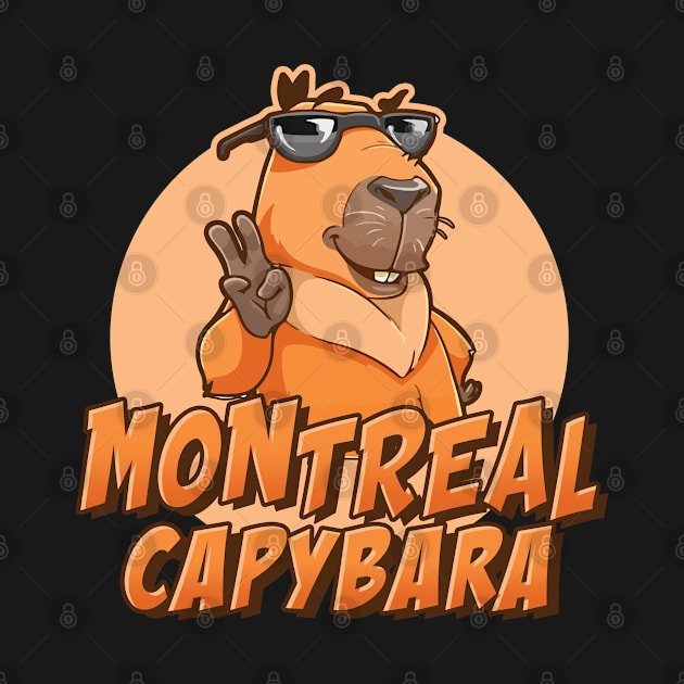 Montreal capybara by NeedsFulfilled