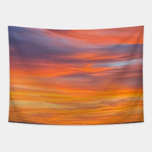 sunset clouds Tapestry