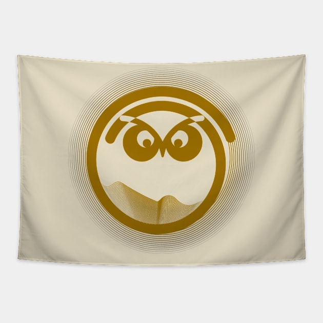 Owl Design Tapestry by SahibSingh-SBS