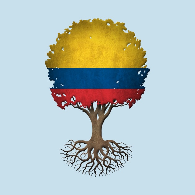 Tree of Life with Colombian Flag by jeffbartels