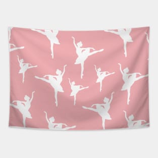 Ballerina Pink Pattern Tapestry