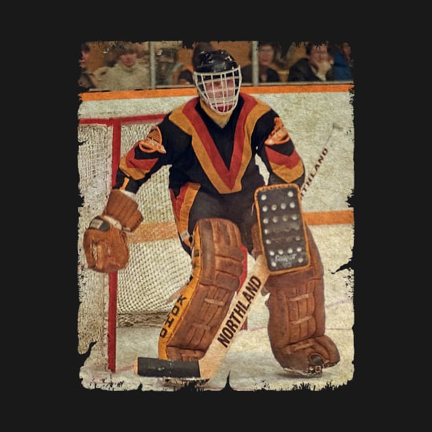 Glen Hanlon, 1978 in Vancouver Canucks (3.57 GAA) by Momogi Project