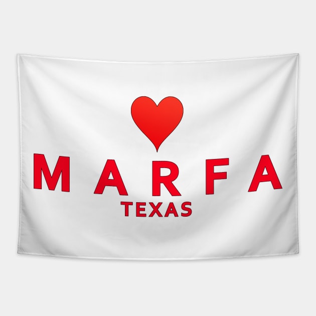 Marfa Texas Tapestry by SeattleDesignCompany