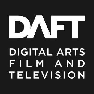 DAFT Square Logo White T-Shirt