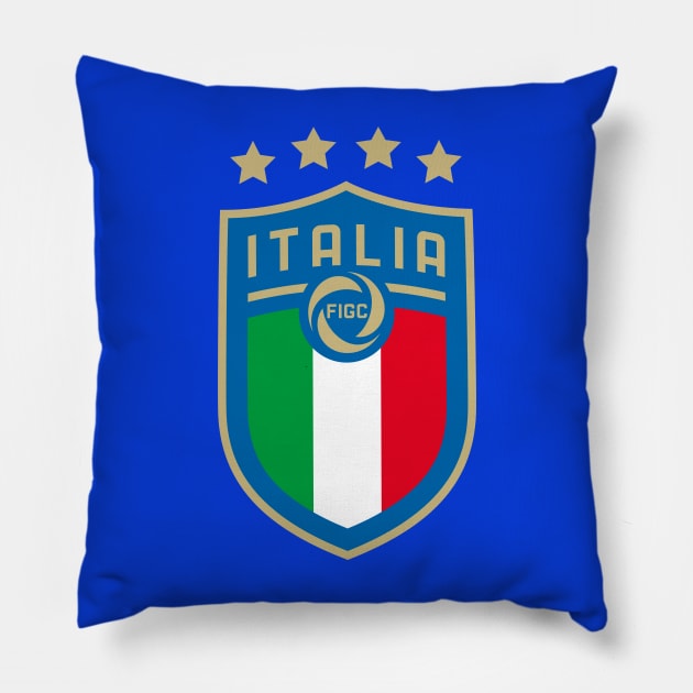 Italy National Football Team Pillow by alexisdhevan