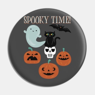 Spooky Time Pin