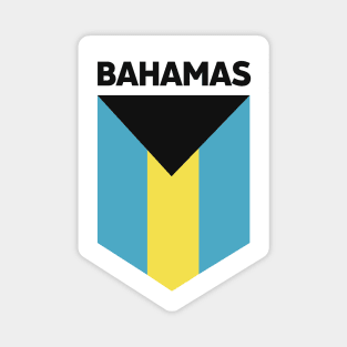 Bahamas Flag Emblem Magnet