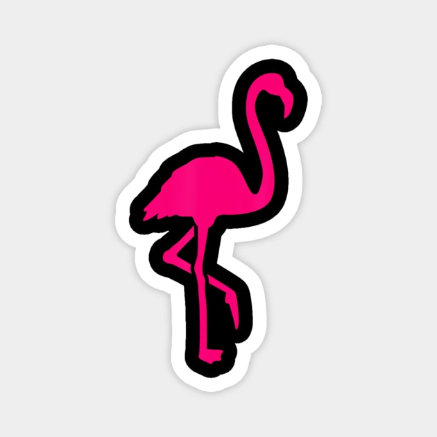 Pink flamingo Magnet by mccloysitarh