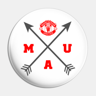 Manchester United Football Club Pins And Buttons Teepublic