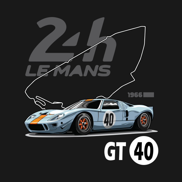 Le mans GT40 mk1 by ASAKDESIGNS