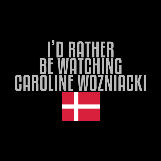I'd rather be watching Caroline Wozniacki by mapreduce