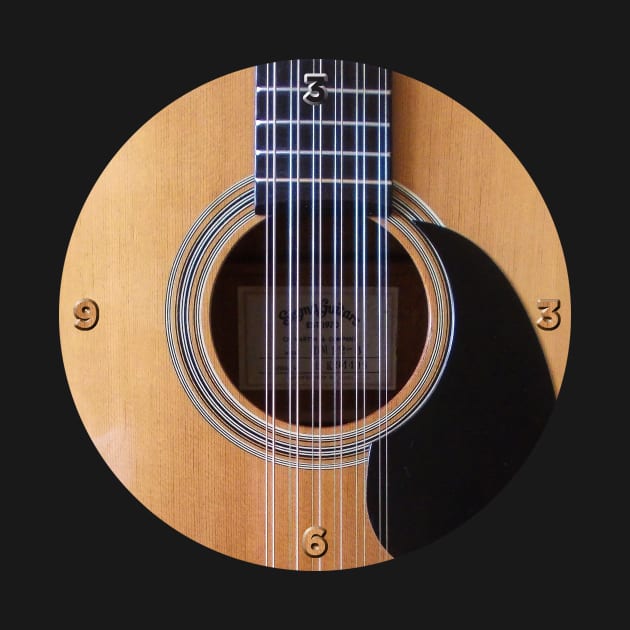 Guitar Clock by ArtShare