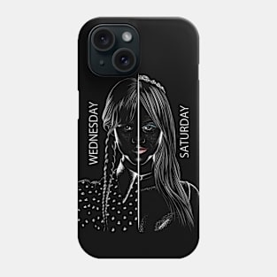 Wednesday and Saturday Phone Case