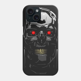 Terminator skull Phone Case