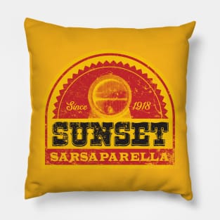 Sunset Sarsaparella Pillow