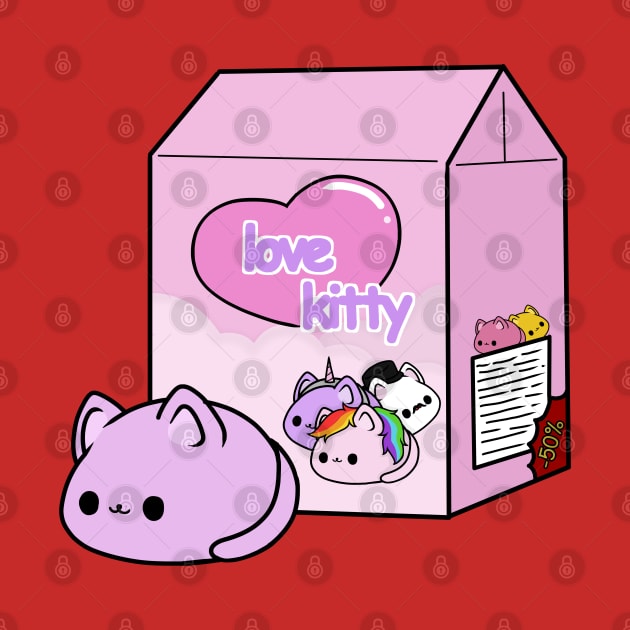 love kitty-pink cat doll by LillyTheChibi