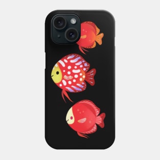 Red discus Phone Case