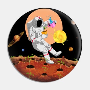 Spacex Mars Plantation Pin