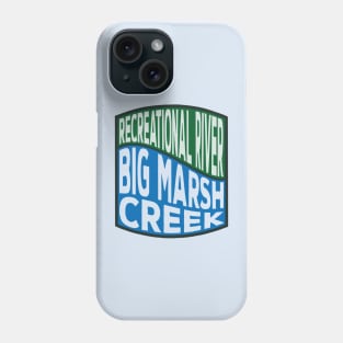 Big Marsh Creek Recreational River wave Phone Case