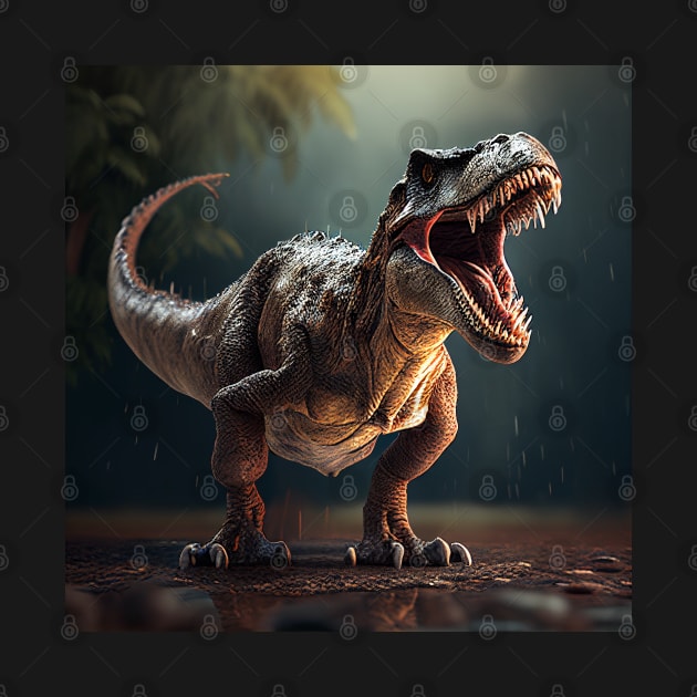 Tyrannosaurus Rex by Legendary T-Shirts