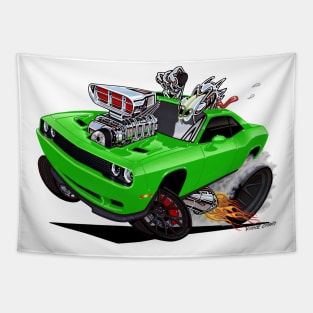 Challenger HELLCAT sublime Green Tapestry