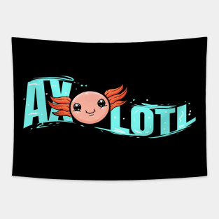 We all love Albino Axolotl fish - the Axolotl Tapestry