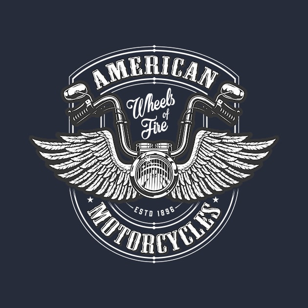 American Motorcycle Rider by Louis_designetc