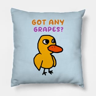 Got Any Grapes Duck Song Pillow