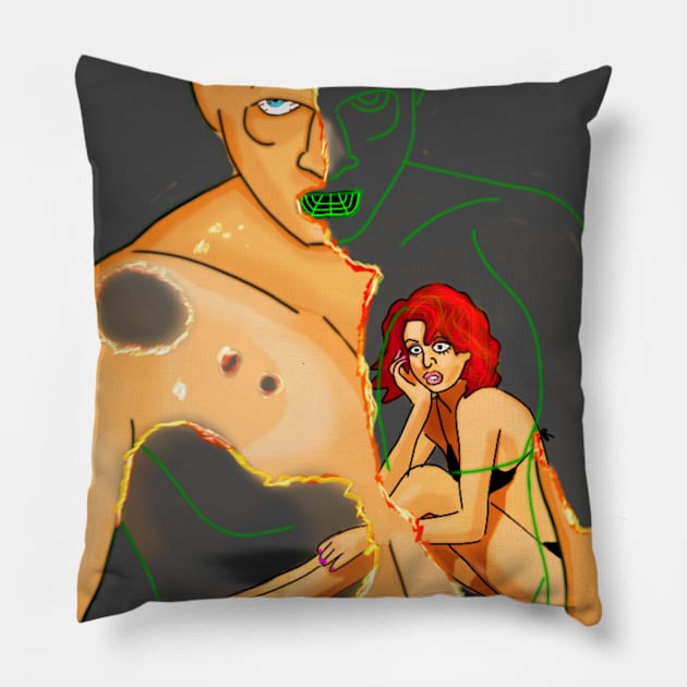 Perception of Reality Pillow by Econoclash