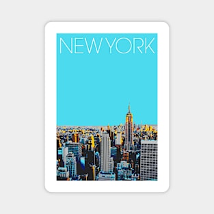 New York Poster Magnet