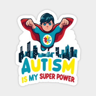 Autism Superpower: Mind Body Balance Magnet