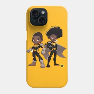 Biff and Kiff Superhero Kids Phone Case