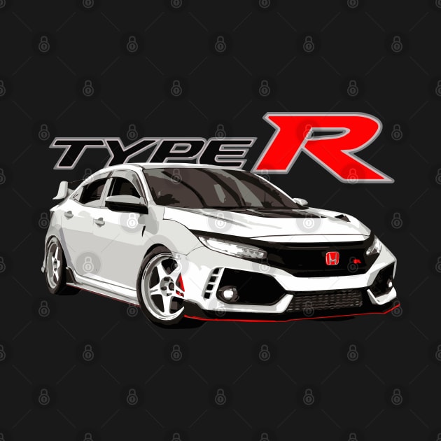 FK8 Civic Type R Championship White Spoon Varis by cowtown_cowboy