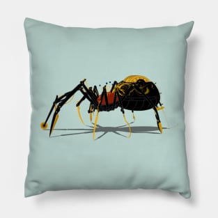 The golden spider Pillow