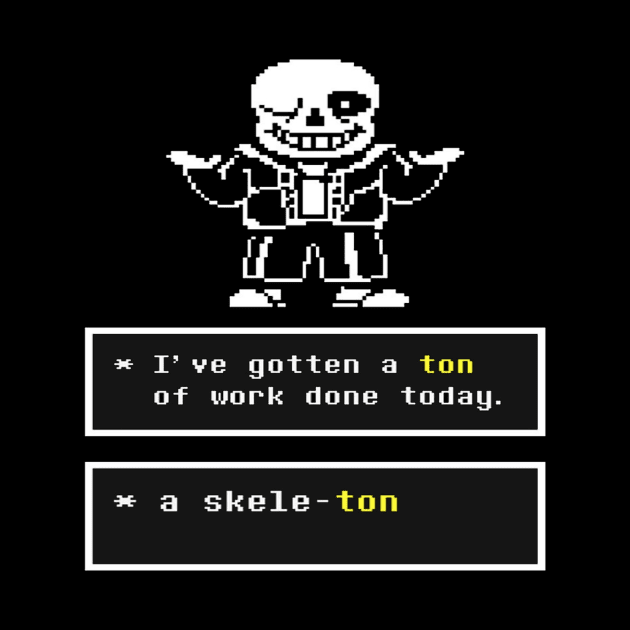 Undertale Sans by NickLiStuff