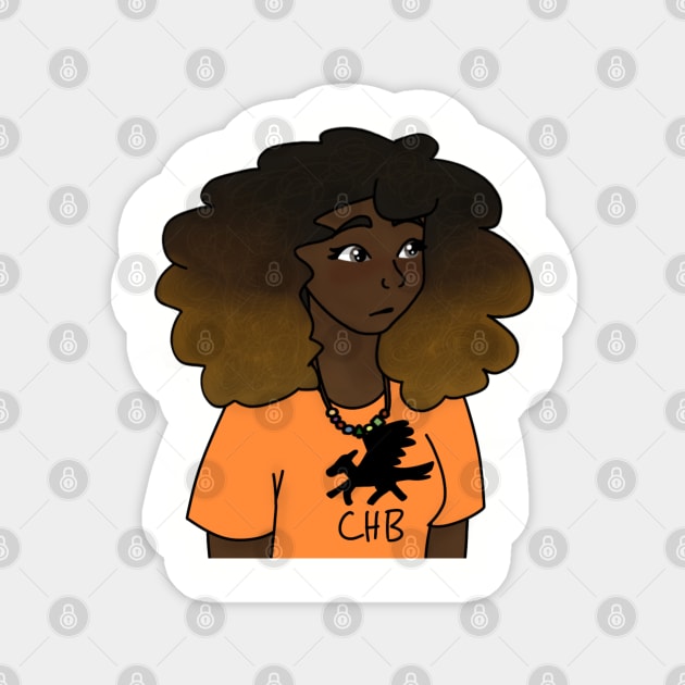 Annabeth Chase Magnet by ceolsonart