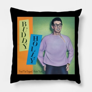 Buddy Holly From The Original Master Tapes Album Cover. Pillow