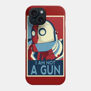 I am not a gun Phone Case