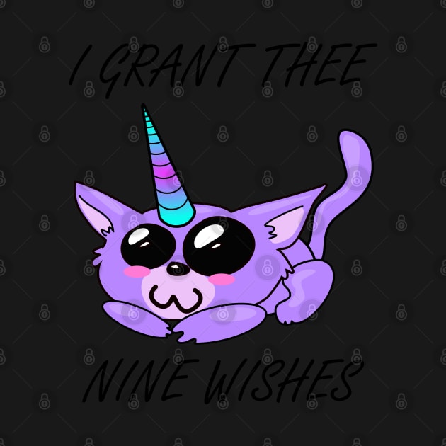 Unicorn Kitty Grants 9 Wishes by SubtleSplit
