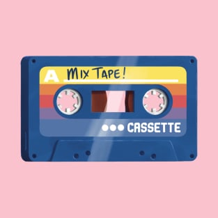 Mix Tape - Blue T-Shirt