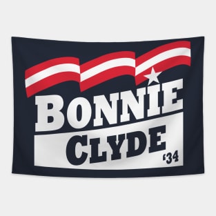 Bonnie & Clyde Campaign T-Shirt Tapestry