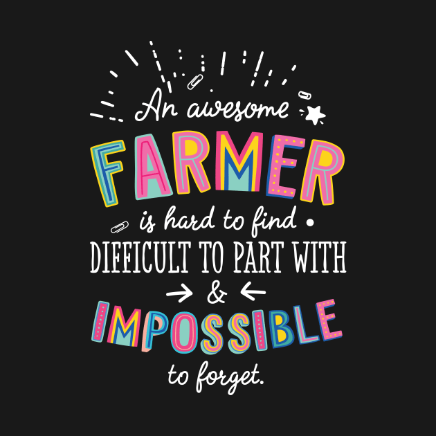 An awesome Farmer Gift Idea - Impossible to Forget Quote by BetterManufaktur
