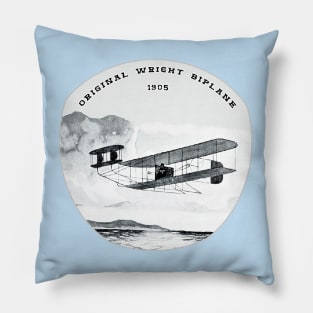 World's First Glider Airplane, 1905 - Wright Brothers Pillow