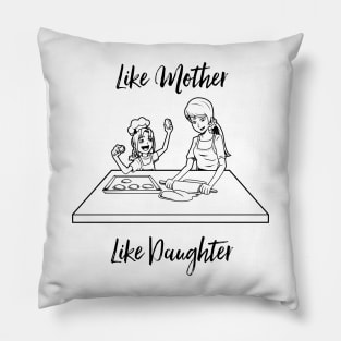 Cookie baking - Mama and daughter Pillow