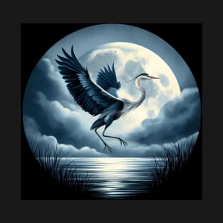 Moon Bird . T-Shirt