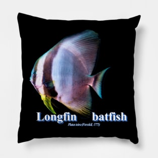 Longfin batfish Pillow