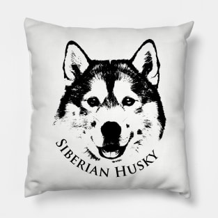 Siberian Husky Pillow