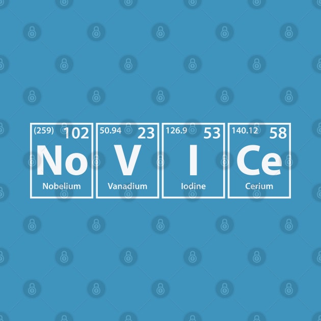 Novice (No-V-I-Ce) Periodic Elements Spelling by cerebrands